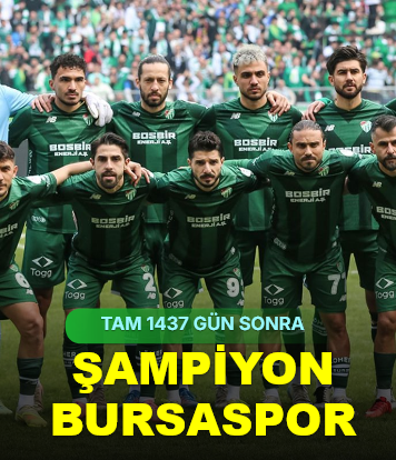 2. Ligde Şampiyon Bursaspor