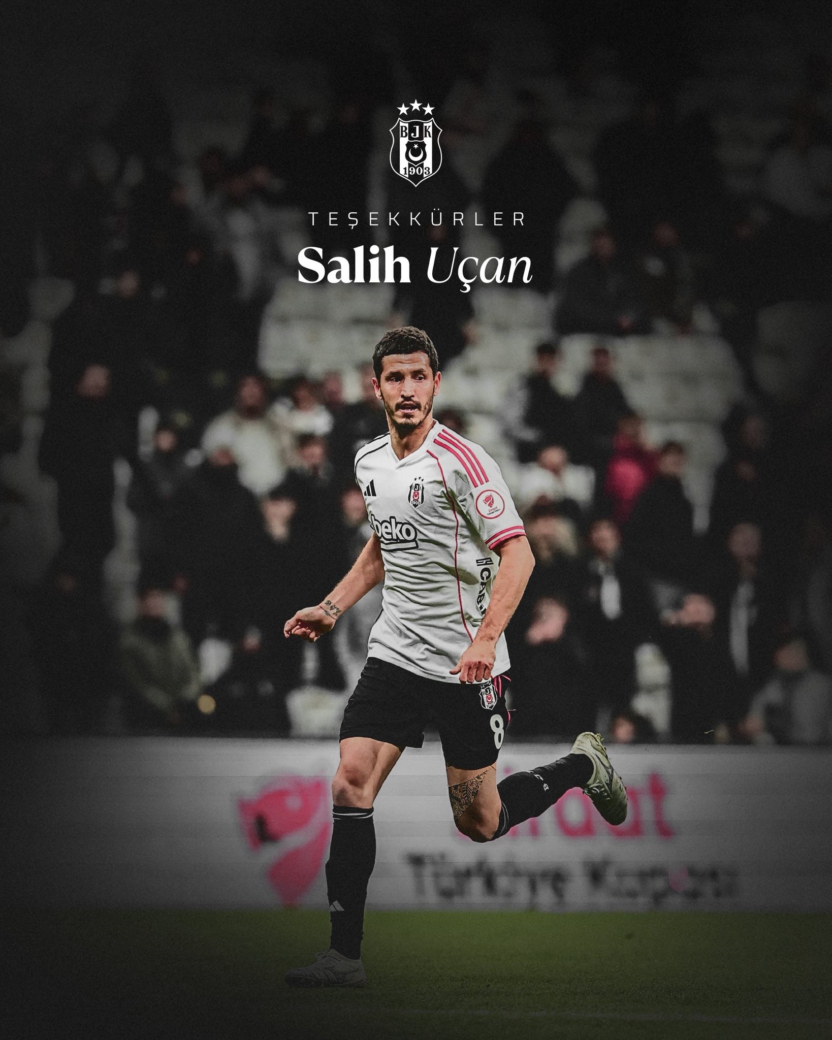 Beşiktaş, Salih Uçan ile yollarını ayırdı
